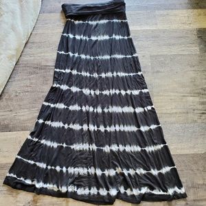 Tie Dye Maxi Skirt